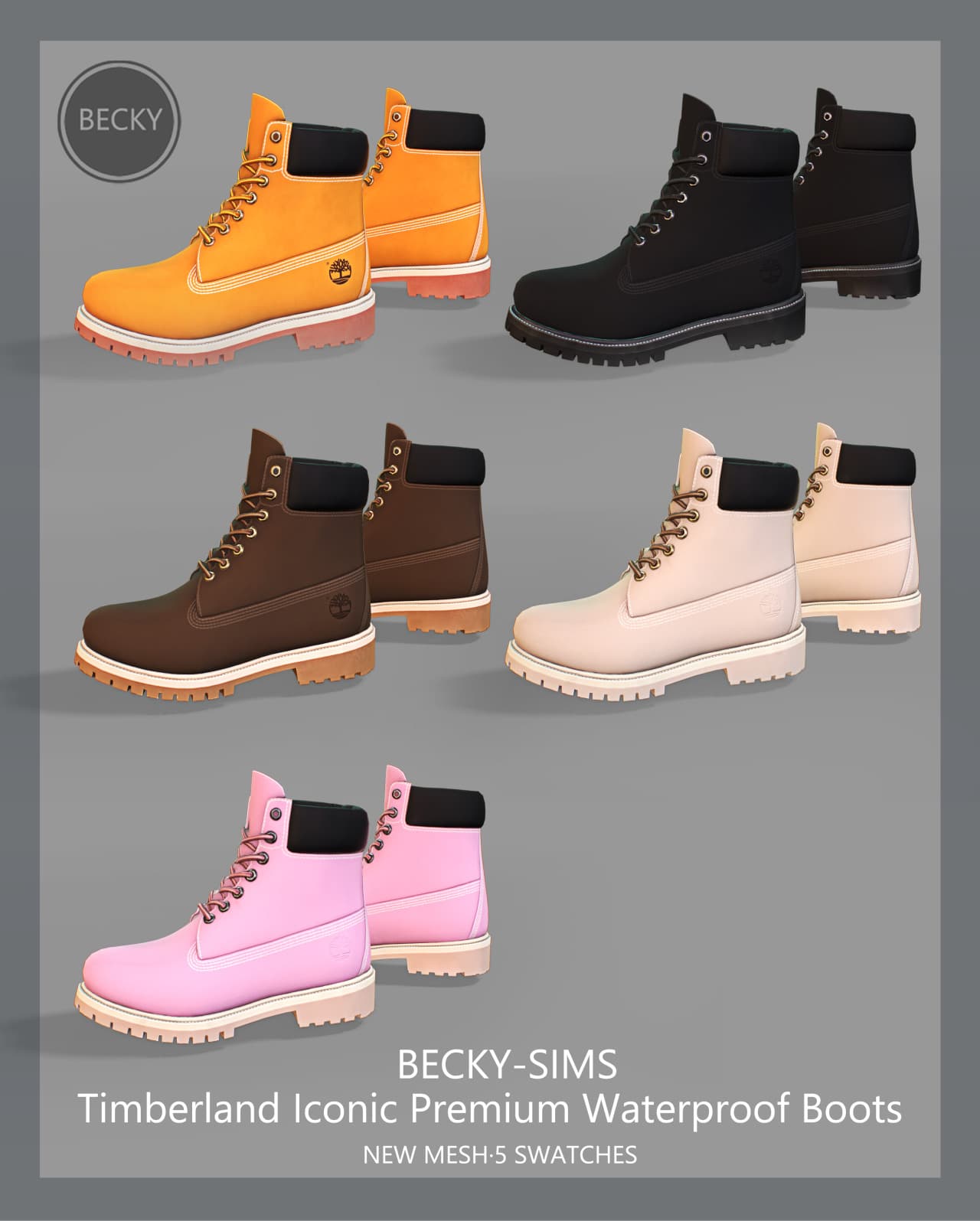 Галерея мода Ботинки Timberland Iconic Premium Boots #1